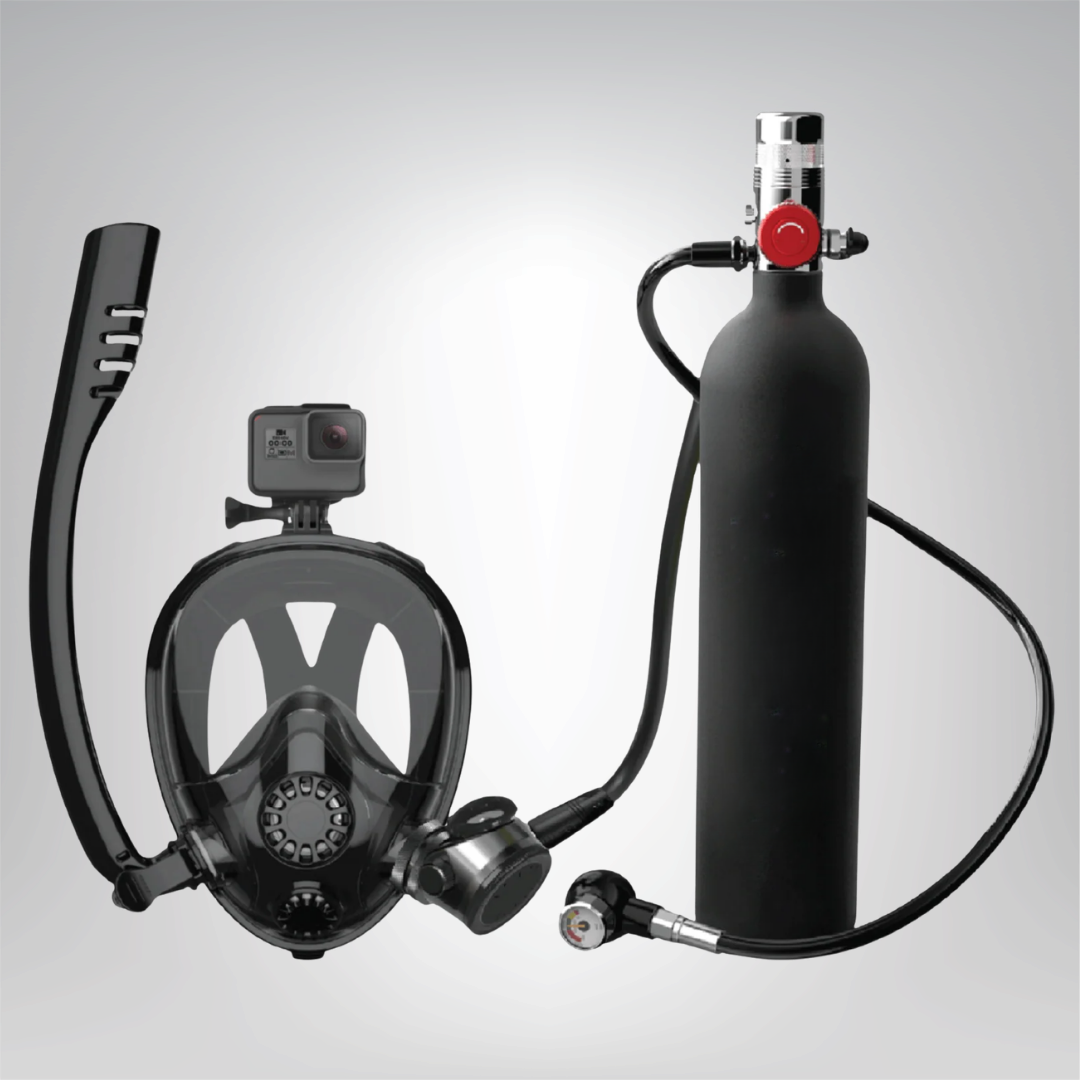 Kit Completo maschera subaquea